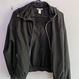 Black Forever 21 rain jacket